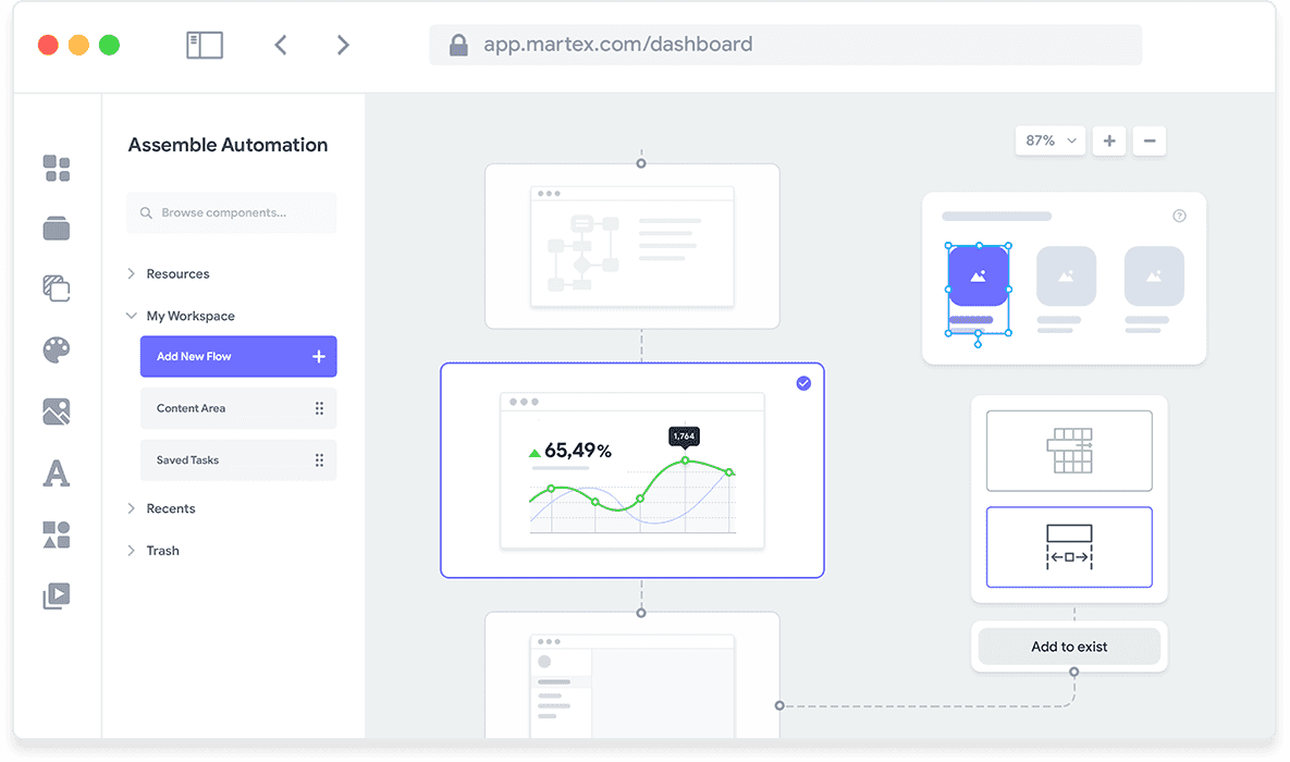 product screen